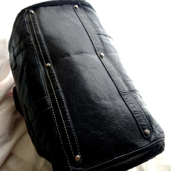 Francesco Biasia Distressed Hobo Satchel EUC ❤️ - Picture 6 of 11